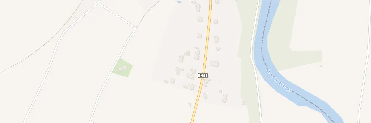 Plan du 11 Rue de la Vigne aux Moines à Antigny