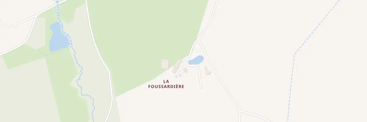 Plan du 220 La Foussardiere à Villedômer