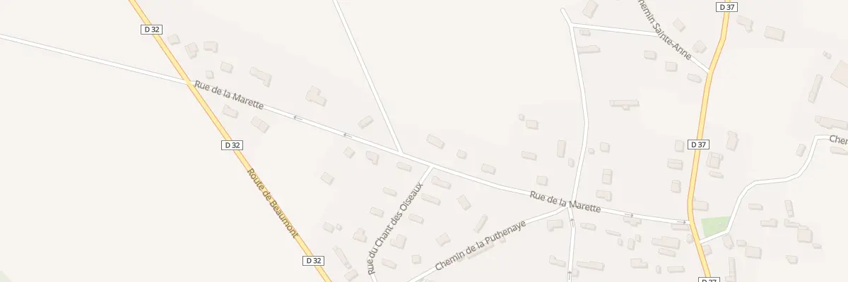 Plan du 6B Rue de la Marette à Barquet