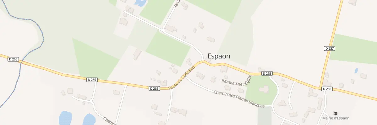 Plan du 5054 La Gare à Espaon