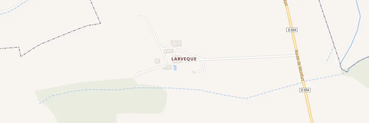 Plan du 5791 A Larveque à Labrihe