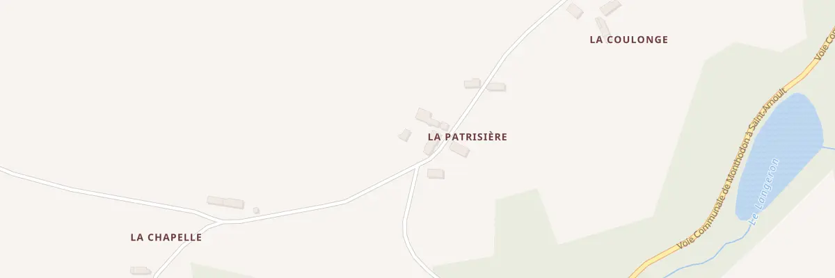 Plan du 1 La Patrisiere à Saint-Arnoult