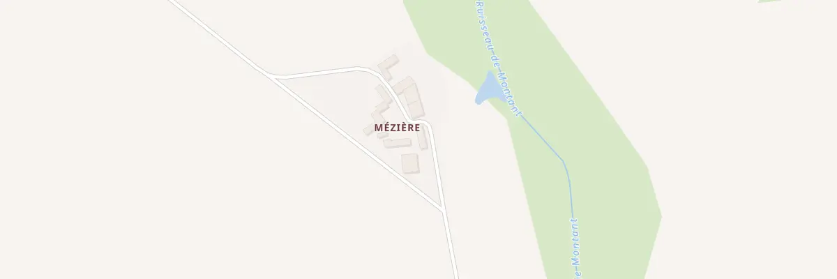 Plan du 1 Mézière à Dolus-le-Sec