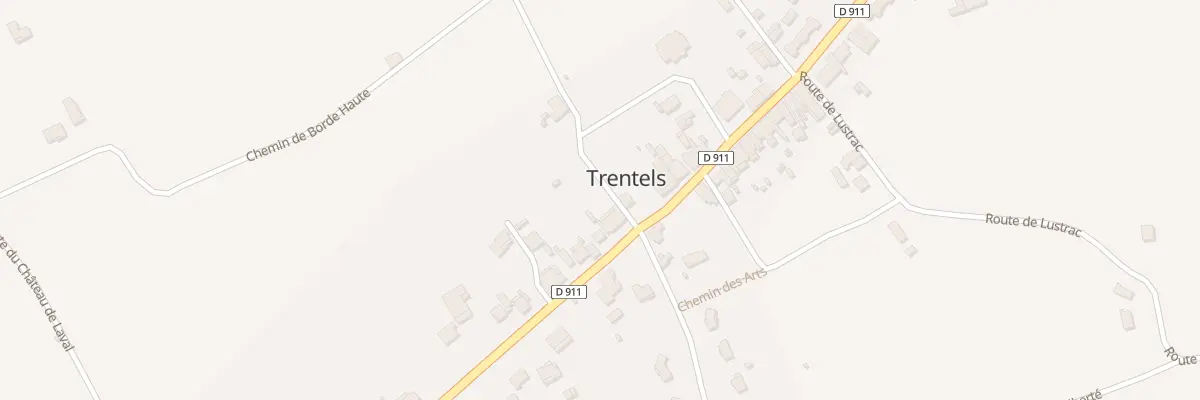 Plan du 356 Av de la République à Trentels