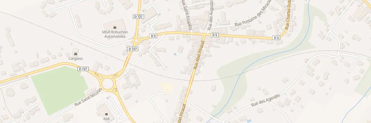 Plan du 28 Rue Abel Pinaud à Montmorillon