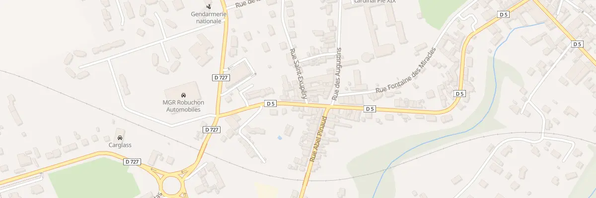 Plan du 10 Rte de Lussac à Montmorillon