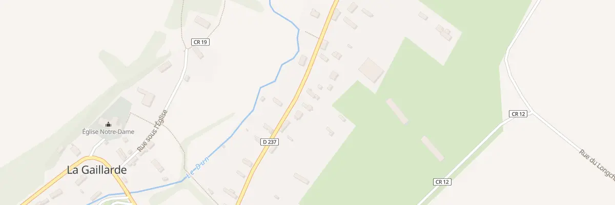 Plan du 28 Rte de la Mer à La Gaillarde