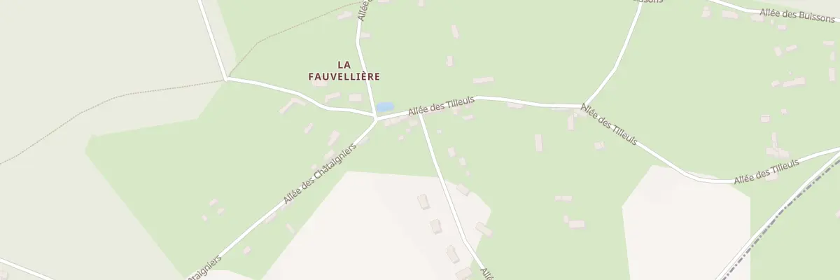 Plan du 70 All des Saules à Pullay