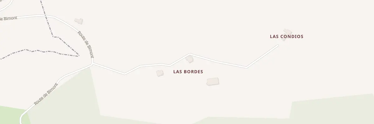 Plan du 5214 Las Bordes à Beauville