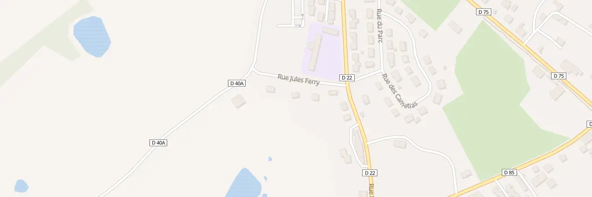 Plan du 6 Rue Jules Ferry à Oradour-sur-Vayres