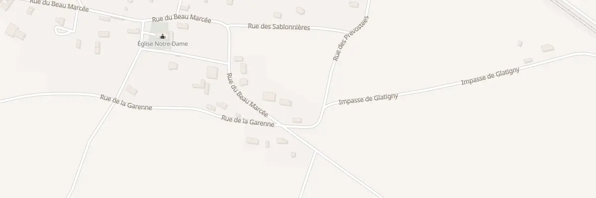 Plan du 22 Rue du Beau Marcée à Collandres-Quincarnon