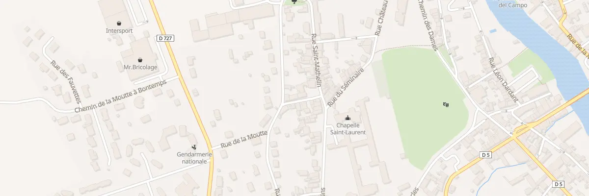Plan du 8 Rue de la Sablière à Montmorillon