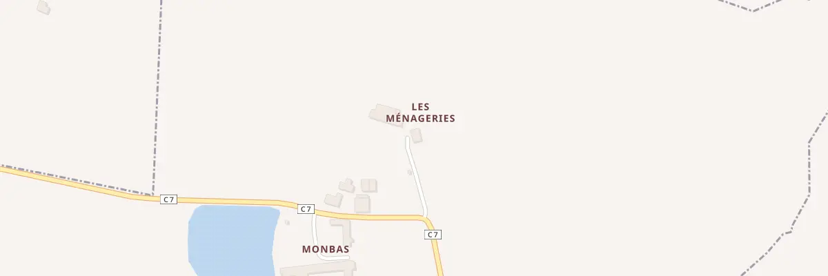 Plan du 2 La Menagerie à Gajoubert