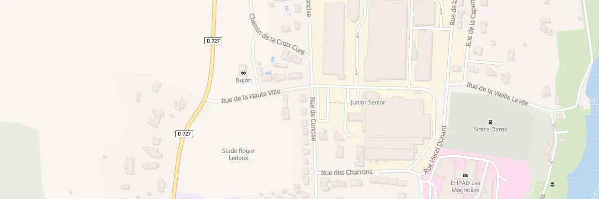 Plan du 77 Rue de Concise à Montmorillon