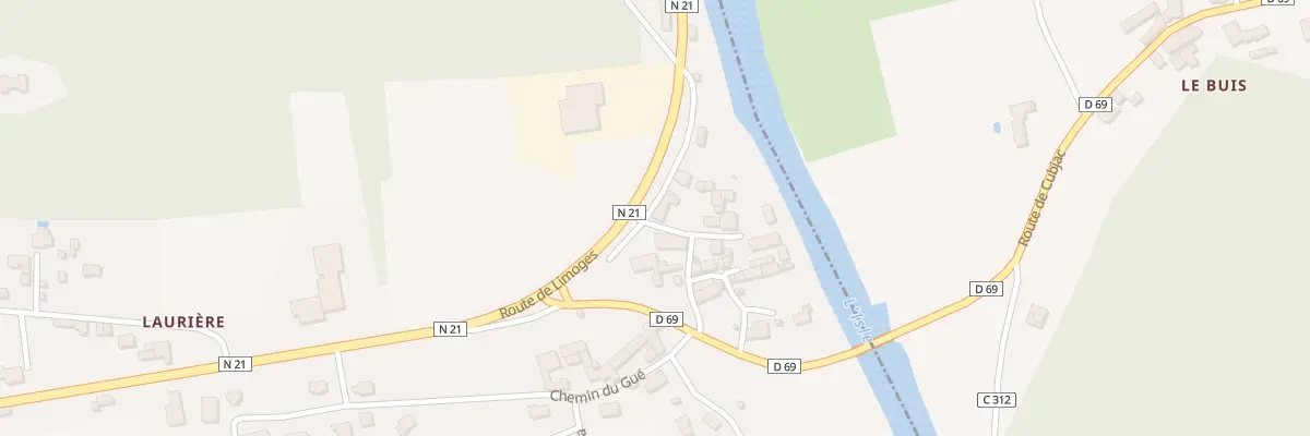 Plan du 6 Rue des Laurières à Antonne-et-Trigonant