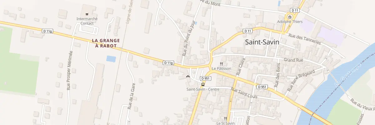 Plan du 5326 Pl de la République à Saint-Savin