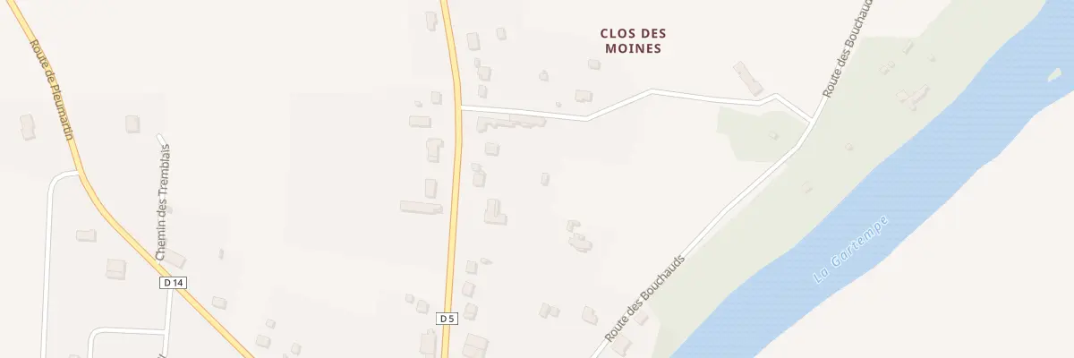 Plan du 22B Rue de la Roche Posay à Vicq-sur-Gartempe