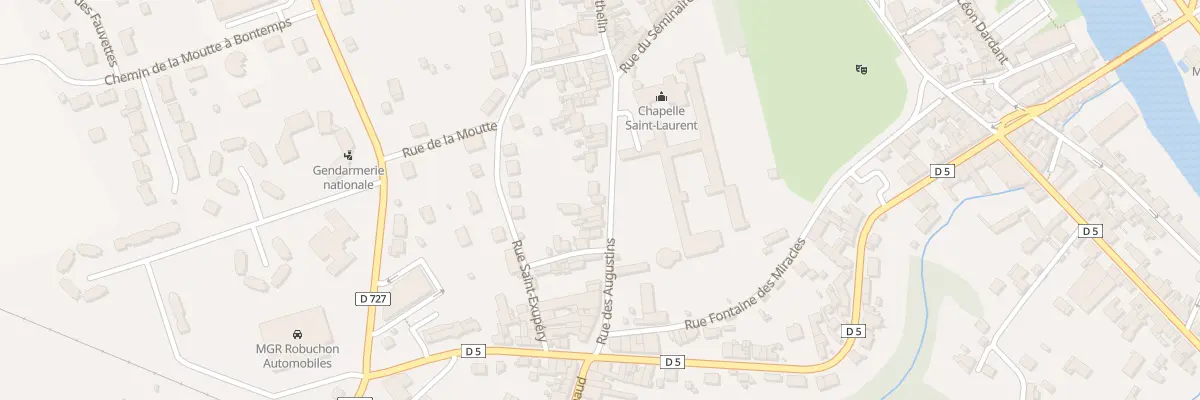 Plan du 37 Rue des Augustins à Montmorillon