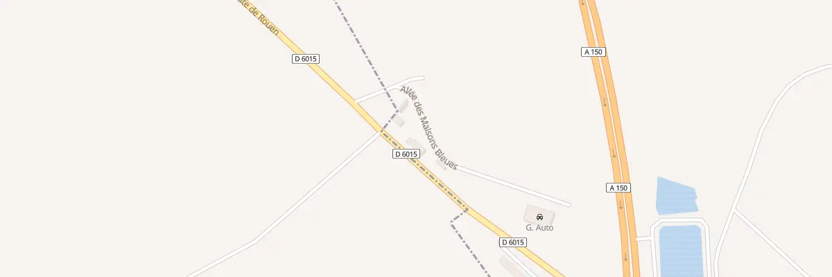 Plan du 5056 Les Maisons Bleues à Mesnil-Panneville