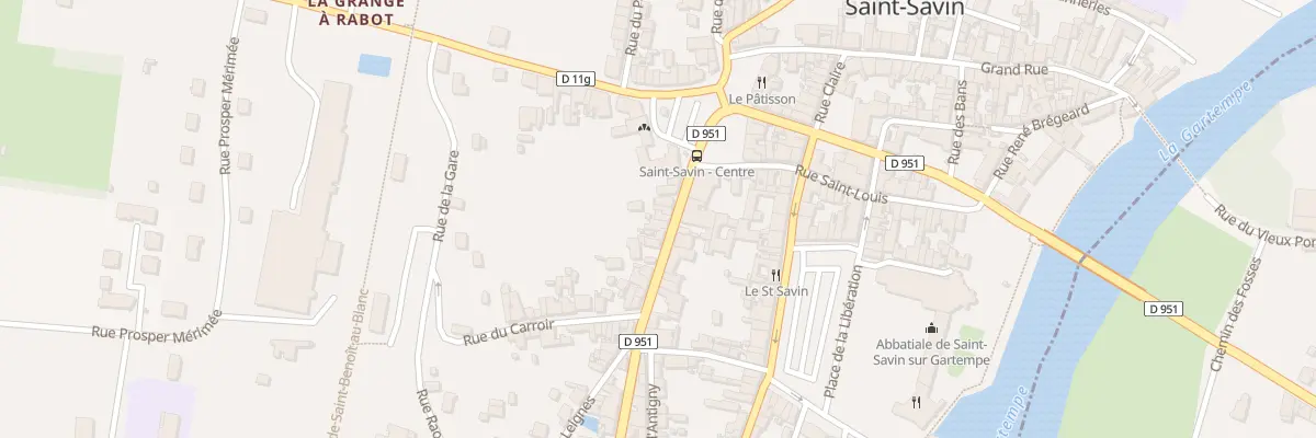 Plan du 12 Rue de la République à Saint-Savin