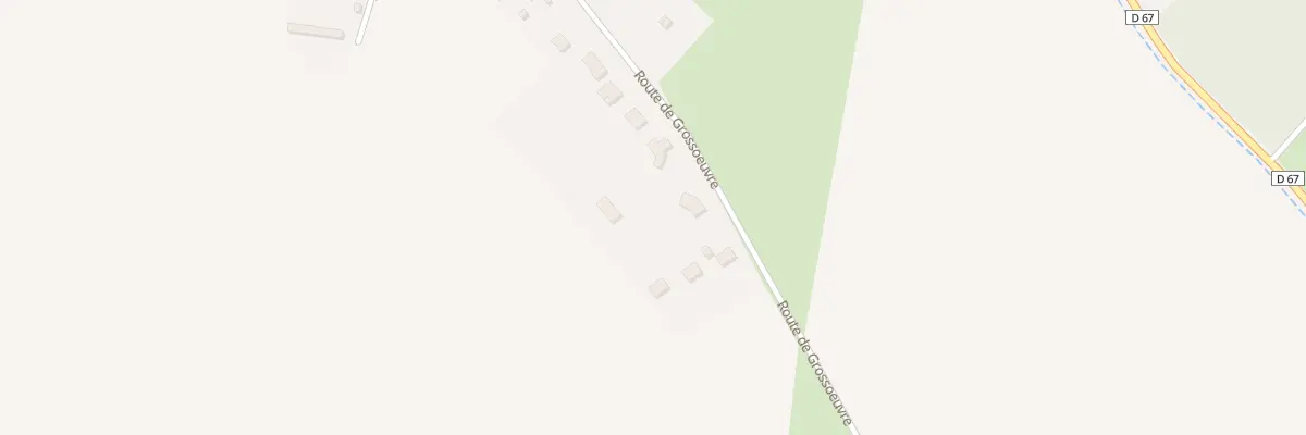 Plan du 388 Rte de Grossoeuvre à Ouville-l’Abbaye