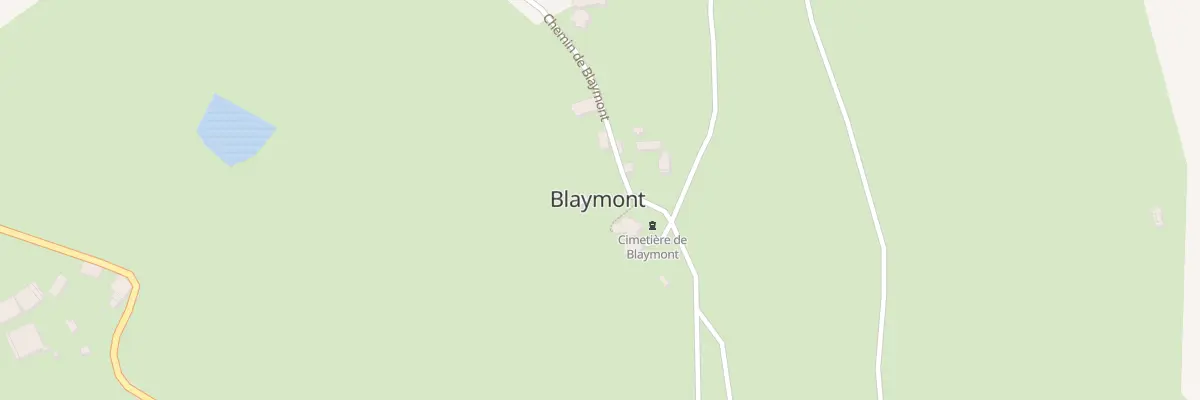 Plan du 5090 Le Bourg à Blaymont