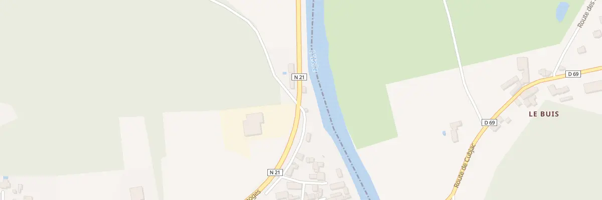 Plan du 125 Rte de Limoges à Antonne-et-Trigonant