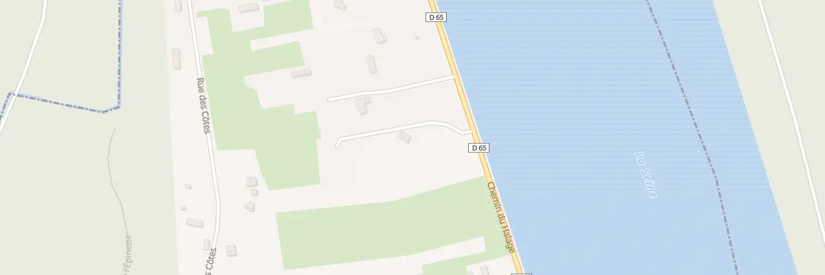 Plan du 569 Plaine de la Vallure au Mesnil-sous-Jumièges