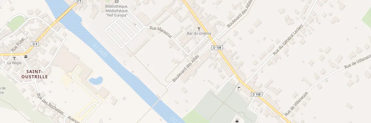 Plan du 1 Bd des Alliés à Montoire-sur-le-Loir