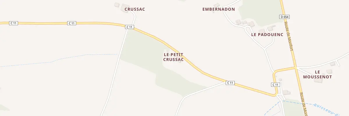 Plan du 5798 A la Palanque à Mauvezin