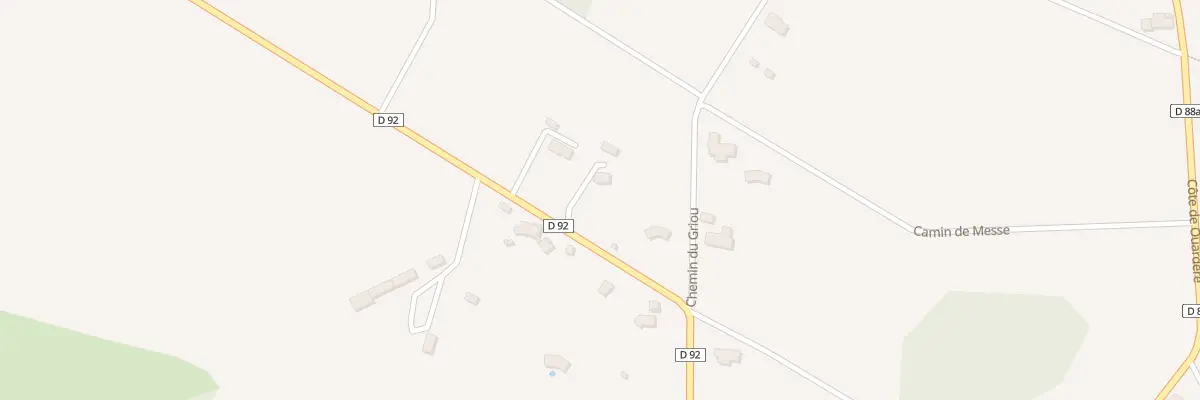 Plan du 14 Chem de Franquevielle à Beauchalot