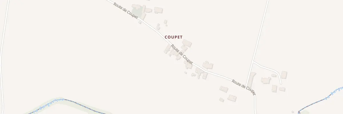 Plan du 171 Coupet à Clermont-Soubiran