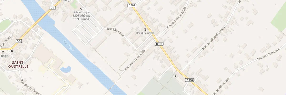 Plan du 5 Bd des Alliés à Montoire-sur-le-Loir
