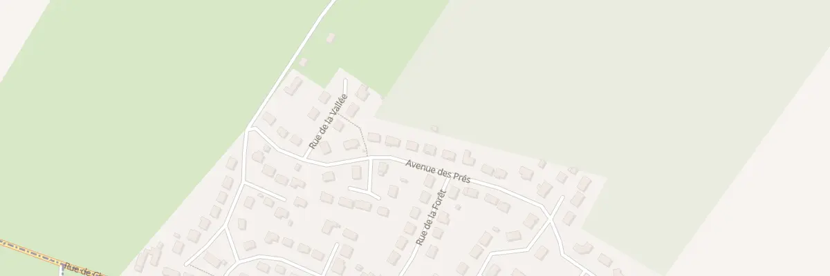 Plan du 15 Av des Prés à Champrond-en-Perchet