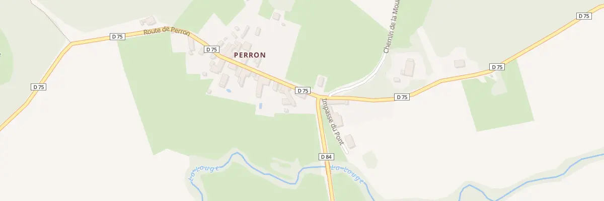 Plan du 173 Rte de Perron à Boussan