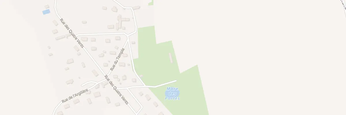 Plan du 10 Rue de la Mare Desportes au Plessis-Sainte-Opportune