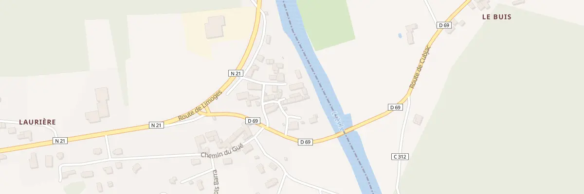 Plan du 9 Rue du Vieux Bourg à Antonne-et-Trigonant