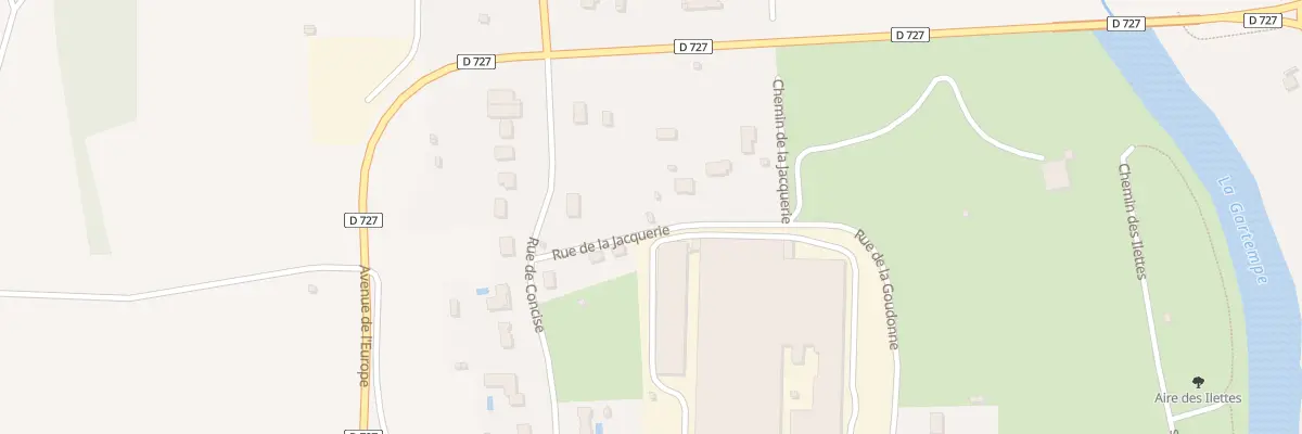 Plan du 10 Rue de la Jacquerie à Montmorillon