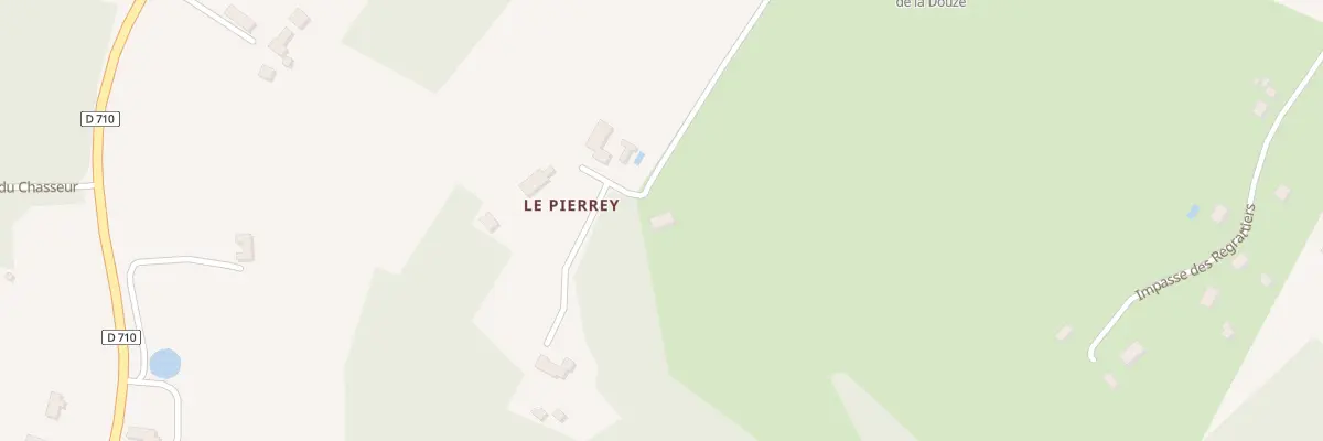 Plan du 335 Imp des Pierres à La Douze