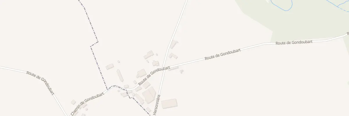 Plan du 5001 Le Gouffre à Authon