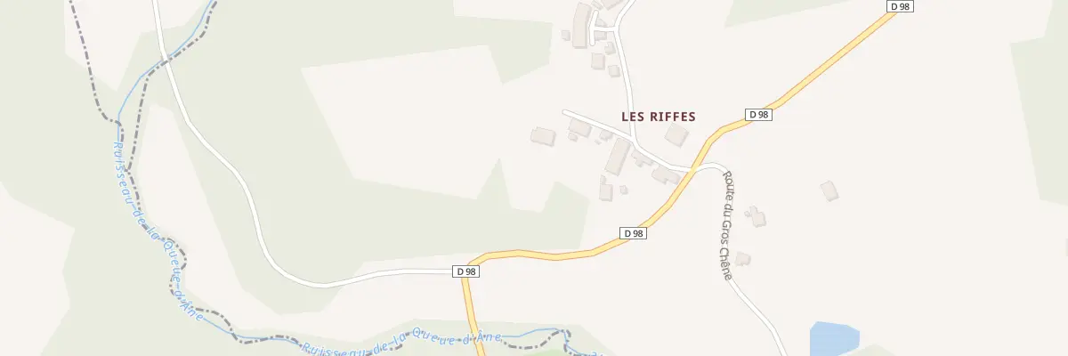 Plan du 218 Les Riffes à Saint-Martin-de-Fressengeas