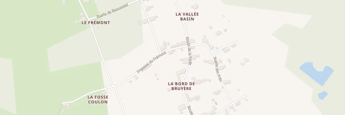 Plan du 5002 Bord de Bruyere au Plessis-Dorin