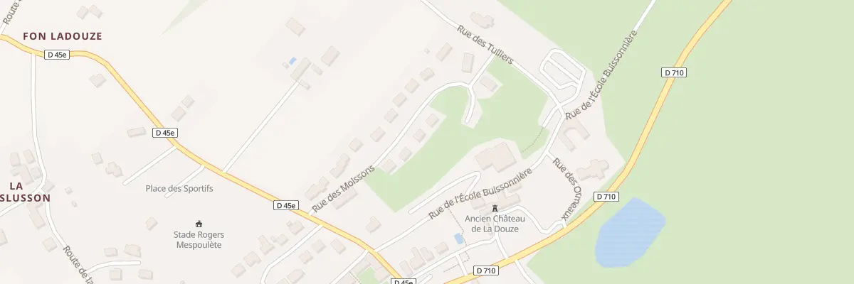Plan du 170 Rue des Moissons à La Douze