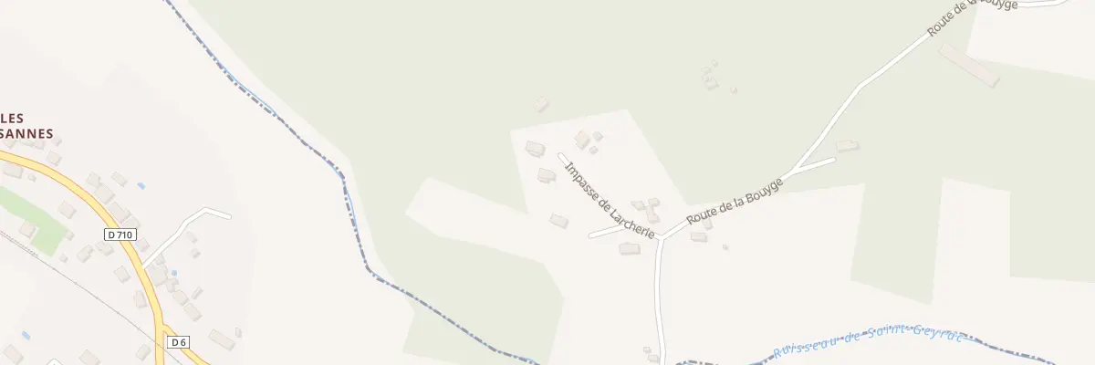 Plan du 95 Imp de Larcherie à Saint-Pierre-de-Chignac