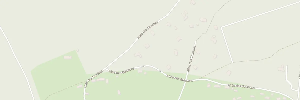 Plan du 23 All des Myrtilles à Pullay