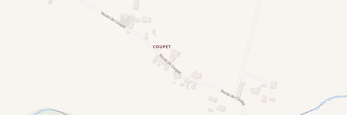 Plan du 36 Coupet à Clermont-Soubiran