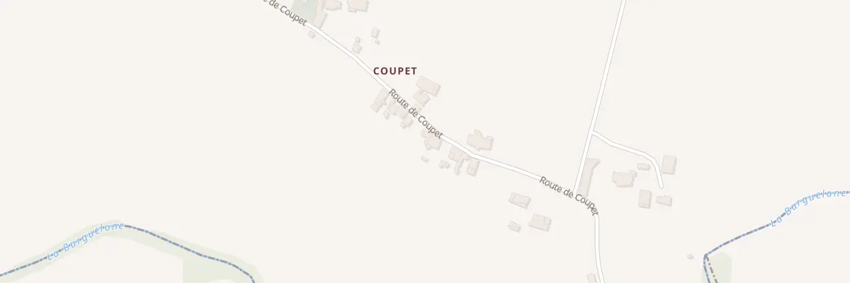 Plan du 5034 Coupet à Clermont-Soubiran
