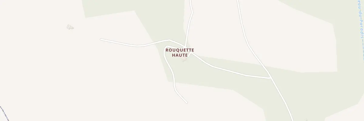 Plan du 5024 Rouquette Haute à Balignac
