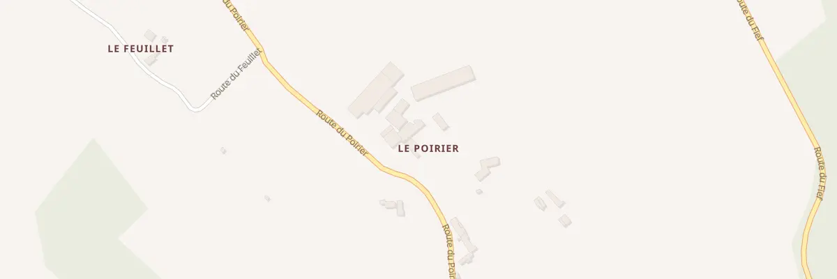 Plan du 1 Rte du Poirier à Sargé-sur-Braye
