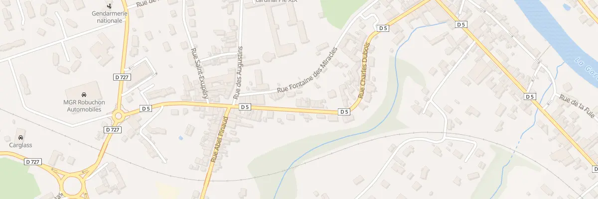 Plan du 68 Rue Charles Dubois à Montmorillon